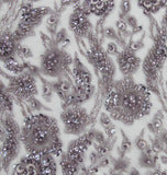 Color 3D bead lace K073513-1AB