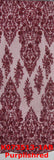 Color 3D bead lace K073513-1AB